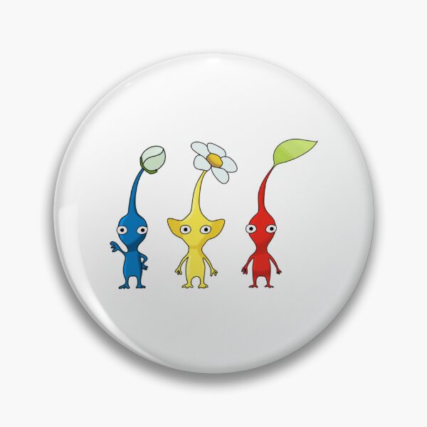 Item preview, Blue, Yellow and Red Pikmin  Set   designed and sold by doroNorry.