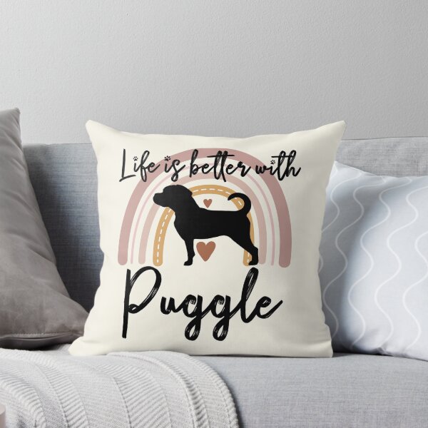 Item preview, Puggle Dog Rainbow Aesthetic Boho designed and sold by rafaeltto.
