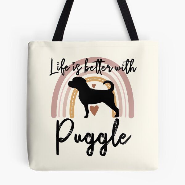 Item preview, Puggle Dog Rainbow Aesthetic Boho designed and sold by rafaeltto.