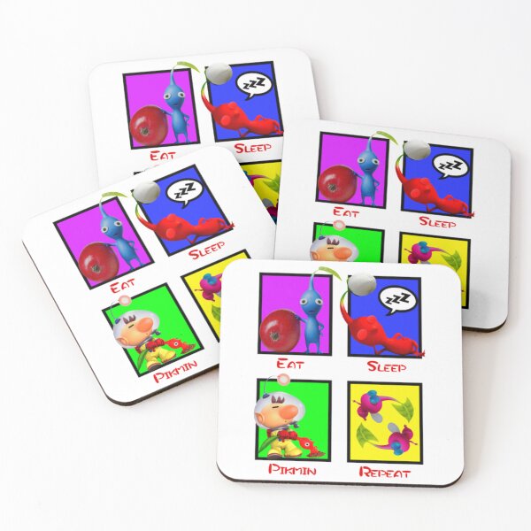 Item preview, Eat sleep pikmin repeat   designed and sold by doroNorry.