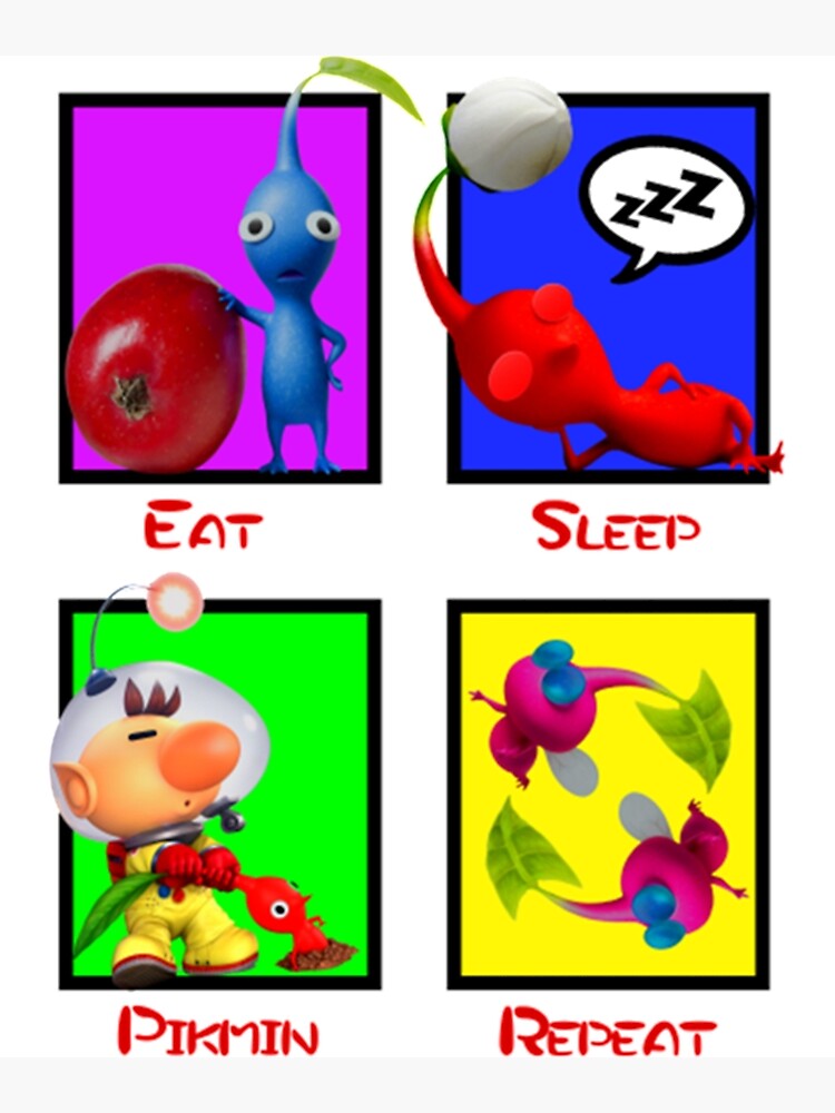 pikmin for Poster Eat doroNorry sleep | \
