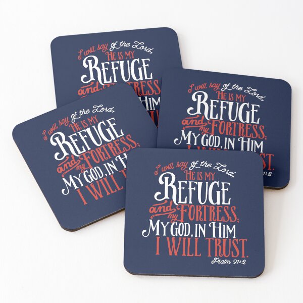 Item preview, Psalm 91 2 My Refuge My Fortress My God designed and sold by teenugs.