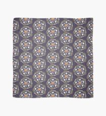 Tide Pool Beach Mandala 3 - Watercolor - Plum Scarf