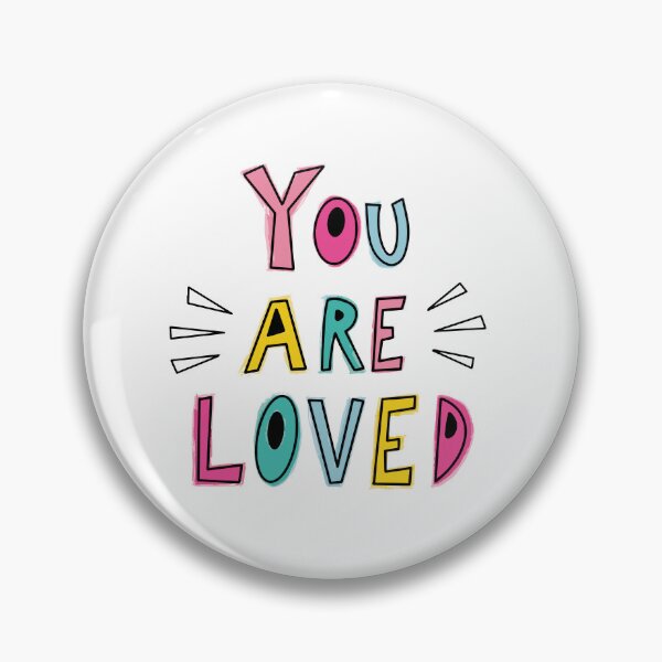 Item preview, You Are Loved handwritten typography designed and sold by ZoeChapman.