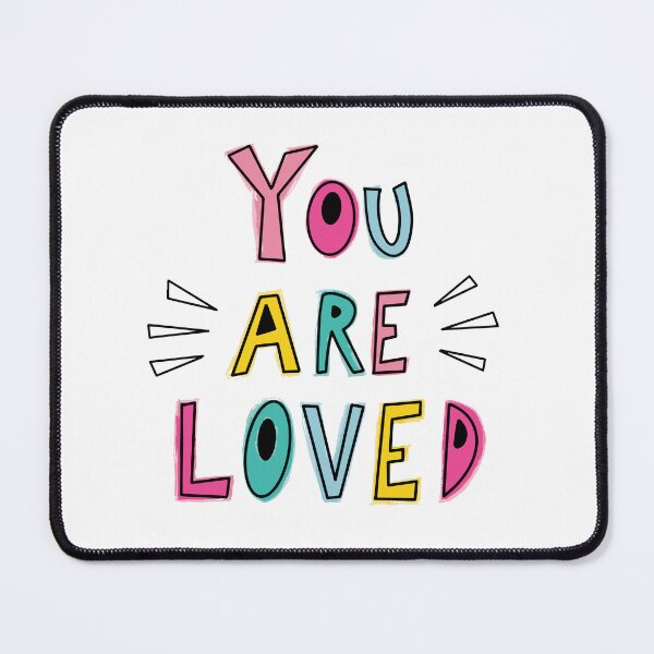 Item preview, You Are Loved handwritten typography designed and sold by ZoeChapman.