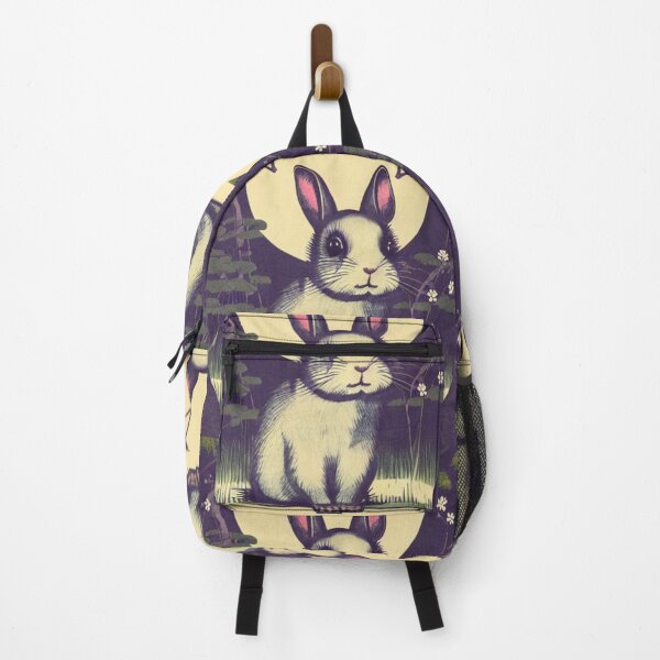 Item preview, Adorable Floral Baby Bunny Rabbit on the Moon designed and sold by wigobun.