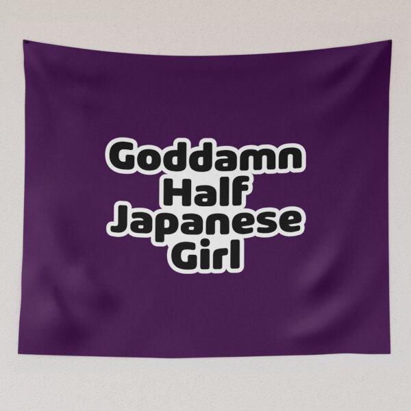 Item preview, 1 Goddamn Half Japanese Girl designed and sold by Illustrationso.