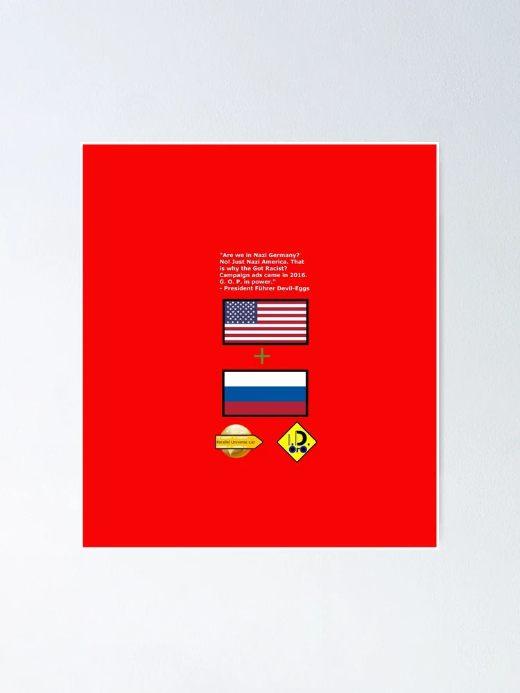 Thumbnail 1 of 3, Poster, Got Racist? designed and sold by ID-Oro.
