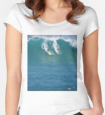 Mick Fanning Waimea Bay Women's Fitted Scoop T-Shirt
