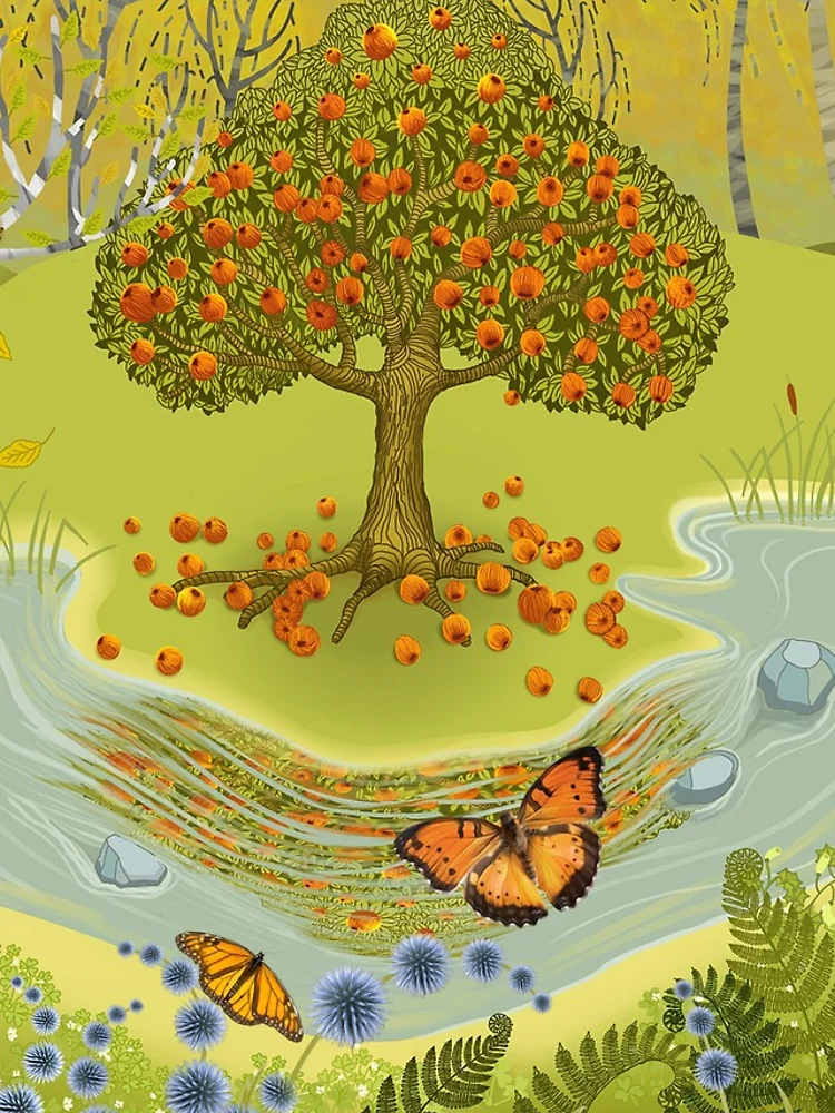 Thumbnail 5 of 5, iPhone Case, Magic forest designed and sold by Ruta.