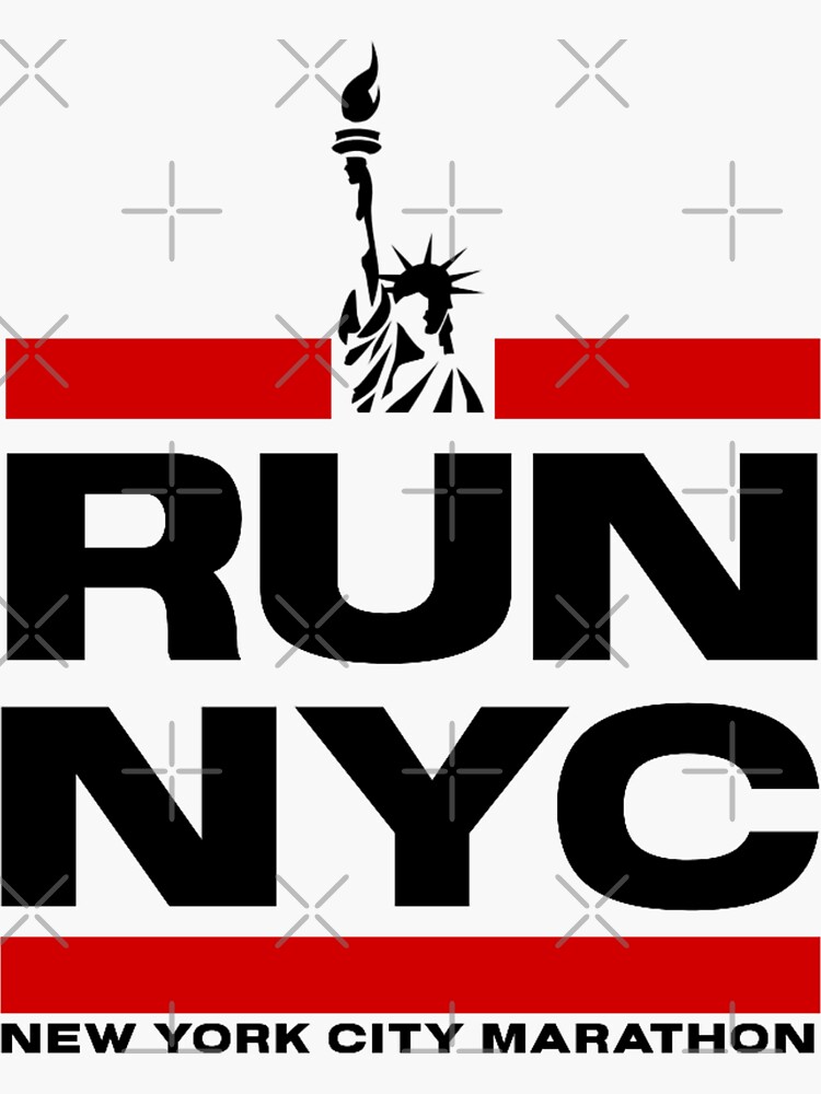 "New York City Marathon NYC Marathon 2022" Sticker for Sale by