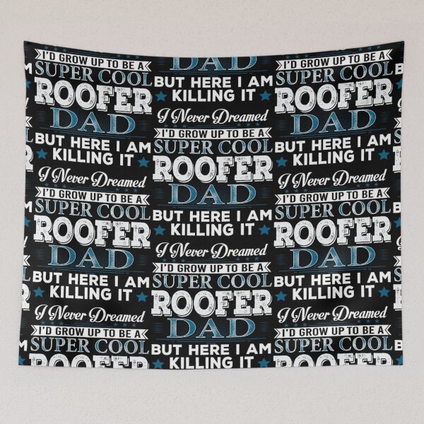 Item preview, I'd Grow Up Super Cool Roofer Dad  designed and sold by aryagiri.