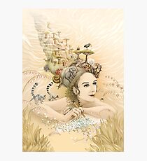 Animal princess Photographic Print