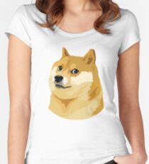Doge Women's Fitted Scoop T-Shirt