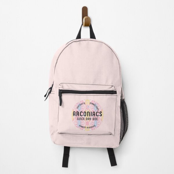 Item preview, OMITB Arconiacs Badge - PINK BACKGROUND designed and sold by bubble-steph.