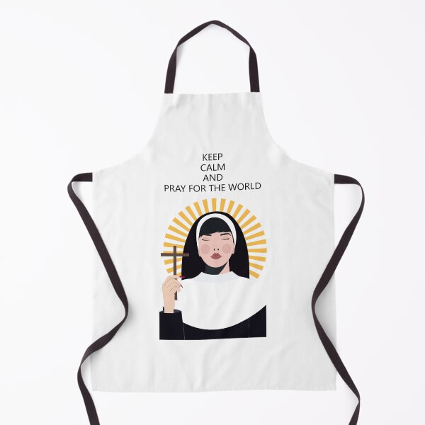Item preview, The nun is pray for the world. Keep calm and pray for the world. designed and sold by Amnise.
