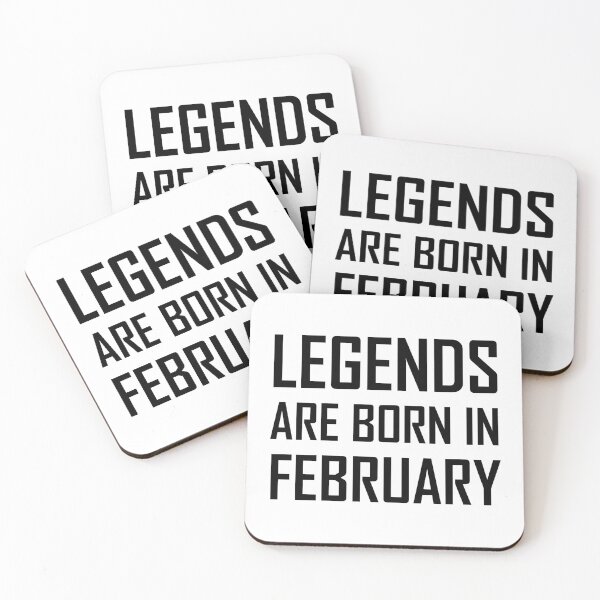 Item preview, Legends Are Born In February designed and sold by TheBestStore.