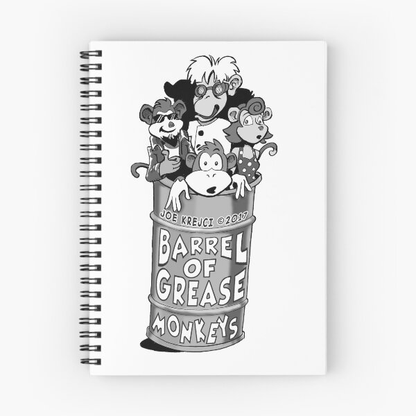 Item preview, Barrel Full Of Grease Monkeys - CARtoons Magazine designed and sold by Joe5art.