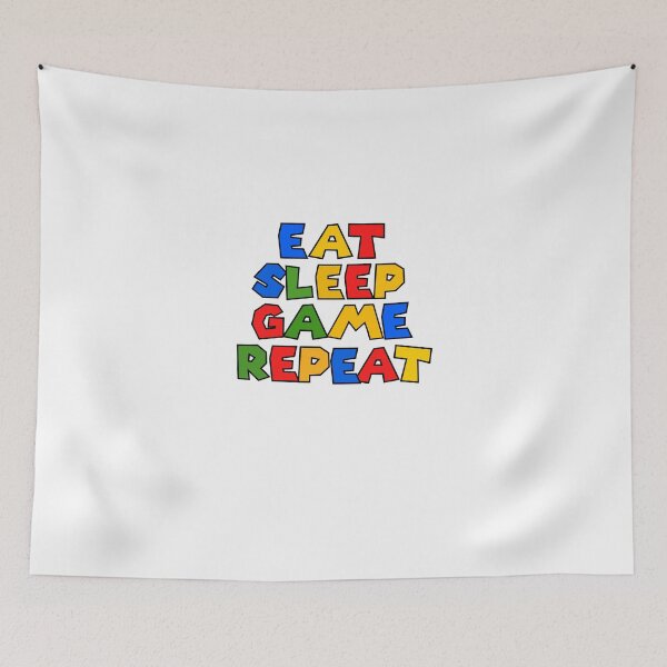 Item preview, Eat Sleep Game Repeat designed and sold by mksjr.