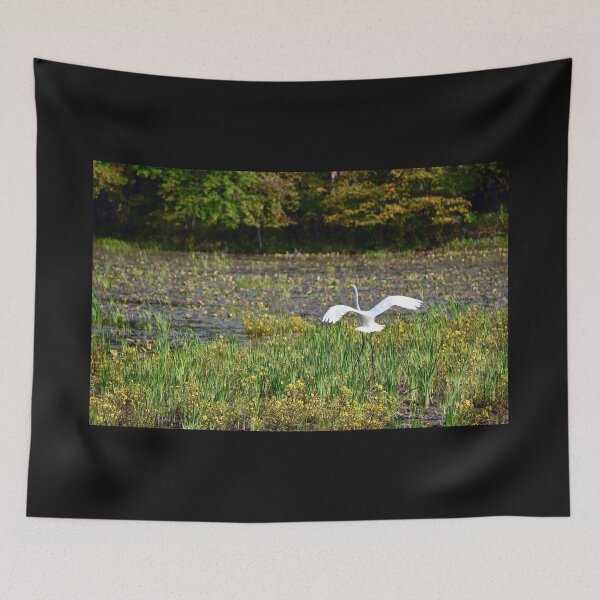 Item preview, "Egret Beauty" designed and sold by Creatively Colette’s .