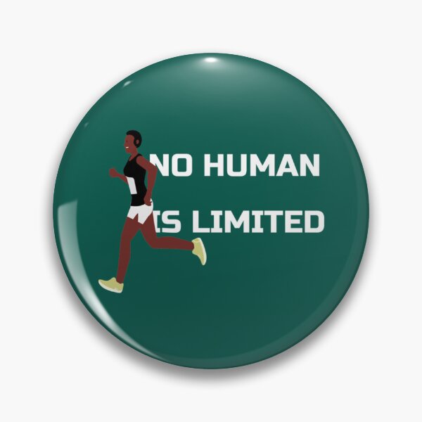 Item preview, NO HUMAN IS LIMITED -  ELIUD KIPCHOGE   designed and sold by MockupJungled.