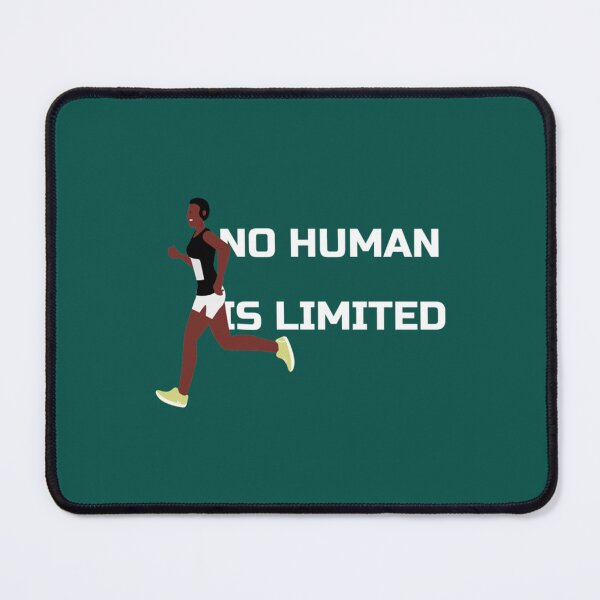 Item preview, NO HUMAN IS LIMITED -  ELIUD KIPCHOGE   designed and sold by MockupJungled.