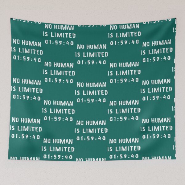 Item preview, No Human is Limited   designed and sold by MockupJungled.
