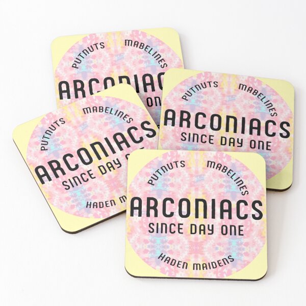 Item preview, OMITB Arconiacs Badge - YELLOW BACKGROUND designed and sold by bubble-steph.
