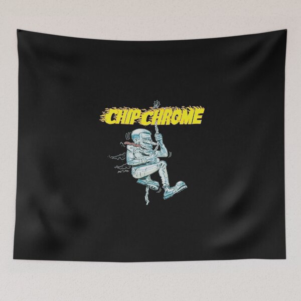 Item preview, The Neighbourhood Chip Chrome Mic Swing Sticker designed and sold by STEVENROCHE.