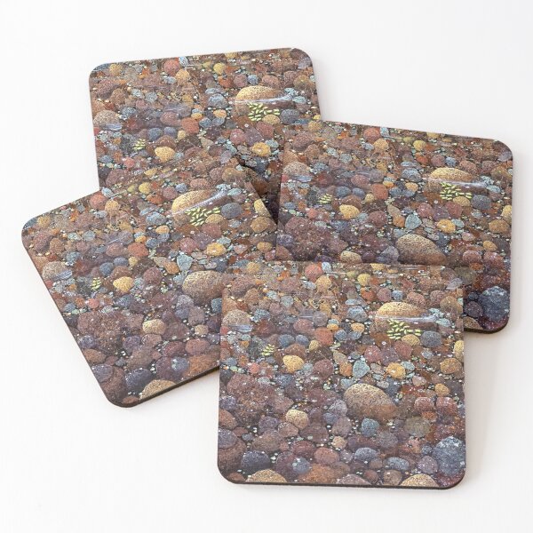 Cuttagee Creek Rocks Coasters (Set of 4)