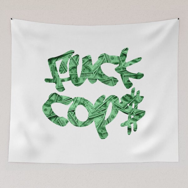 Item preview, FUCK COP$ - Dirty Money Logo designed and sold by BlueWallDesigns.