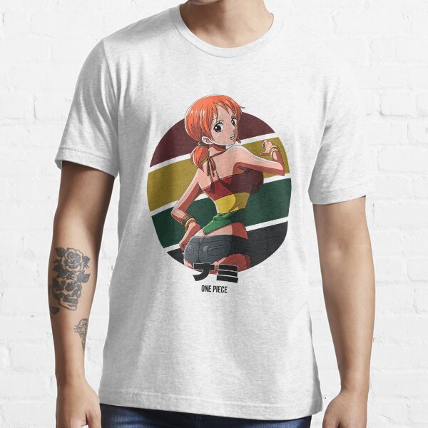 "Nami One Piece Circle Design" Tshirt for Sale by IkaXII Redbubble