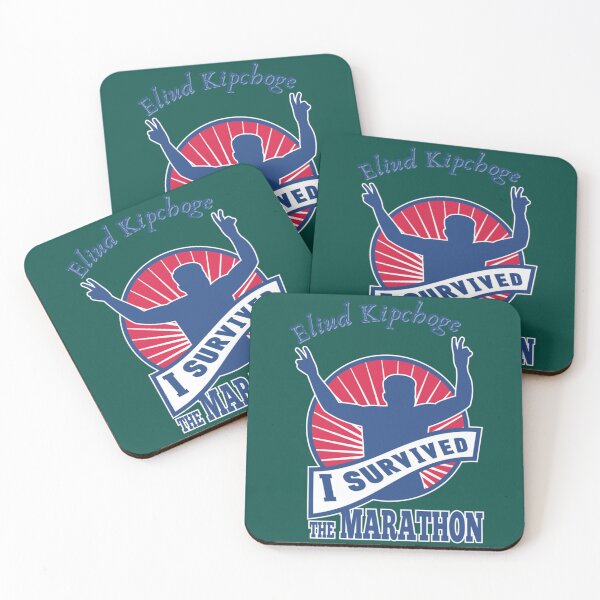 Item preview, Eliud Kipchoge,I survived The Marathon   designed and sold by MockupJungled.