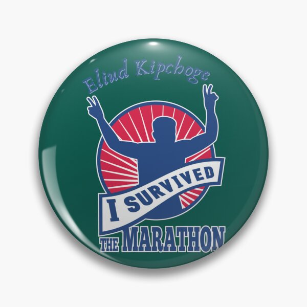 Item preview, Eliud Kipchoge,I survived The Marathon   designed and sold by MockupJungled.