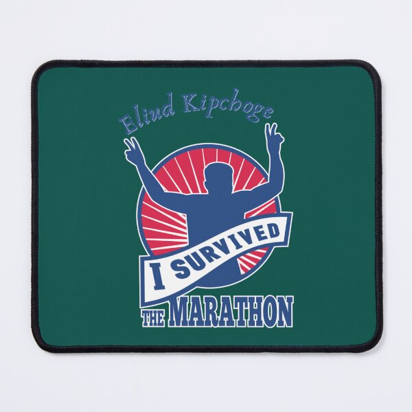 Item preview, Eliud Kipchoge,I survived The Marathon   designed and sold by MockupJungled.