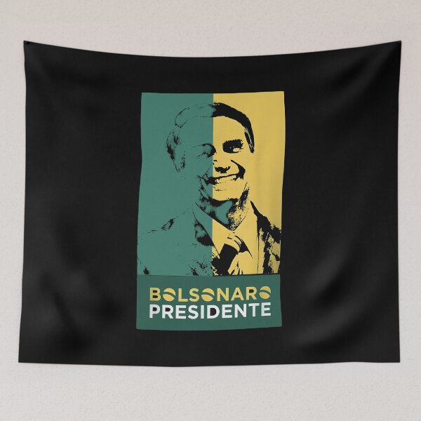 Item preview, Jair Bolsonaro 2022 Bolsonaro Presidente Camiseta Brazil President designed and sold by HellaMoller.