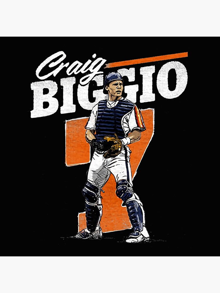 Houston Astros MLB Craig Biggio Vintage Tequila Sunrise Jersey