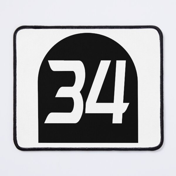 Item preview, Number 34 designed and sold by NumbersFort.