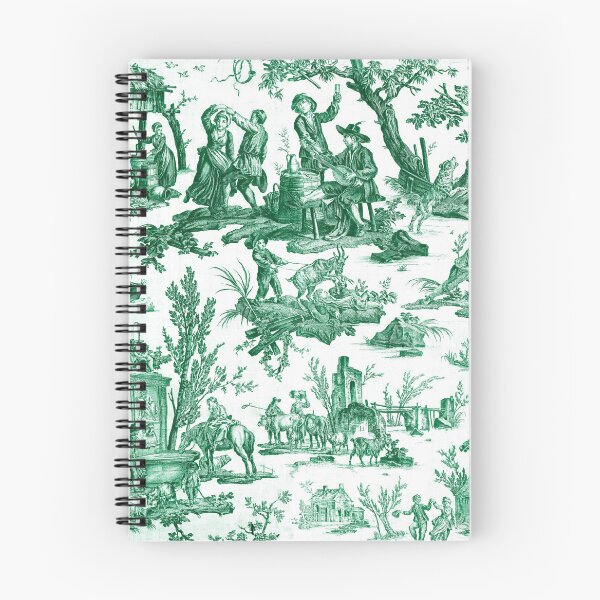 Item preview, Kosher Pareve Green Toile de Jouy - Kosher Parev designed and sold by thekosherhub.