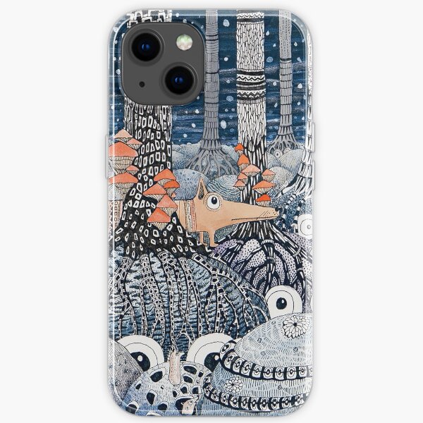 Owl Forest iPhone Soft Case