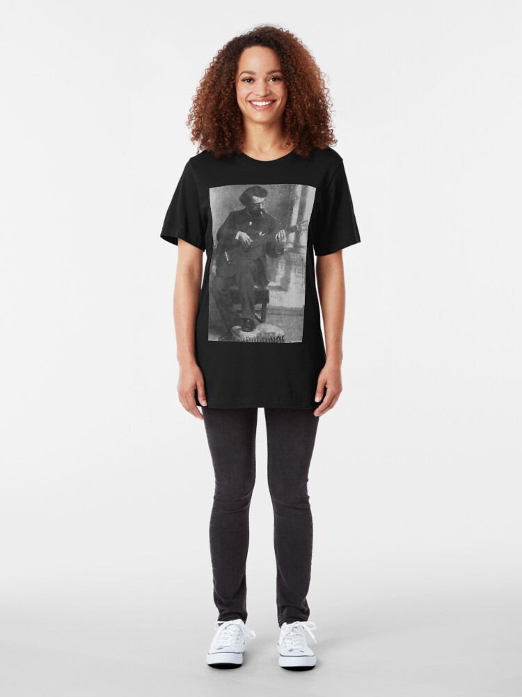 Alternate view of Francisco Tárrega - Brilliant Guitarist and Composer Slim Fit T-Shirt