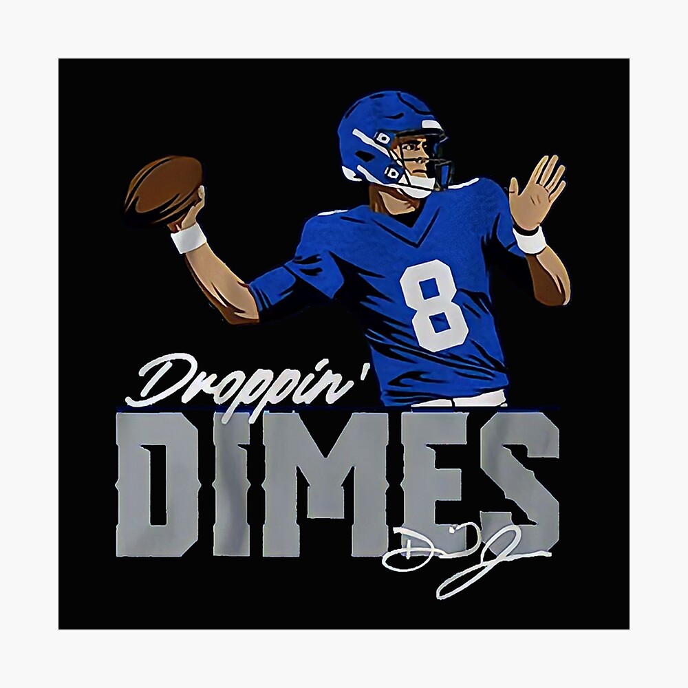 Signature New York Giants Daniel Jones Dropping Dimes Unisex T