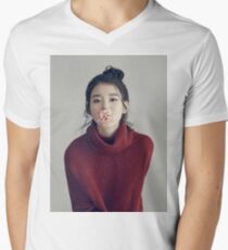 IU Men's V-Neck T-Shirt