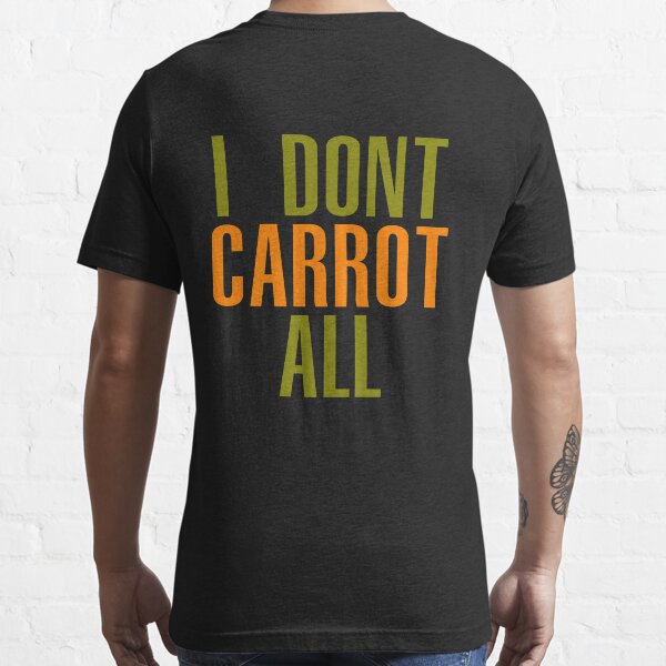 "I Don't Carrot All American Vandal" Tshirt for Sale by TyroDesign