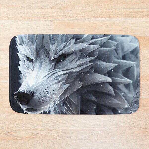 Item preview, Ice wolf designed and sold by AI1artist.