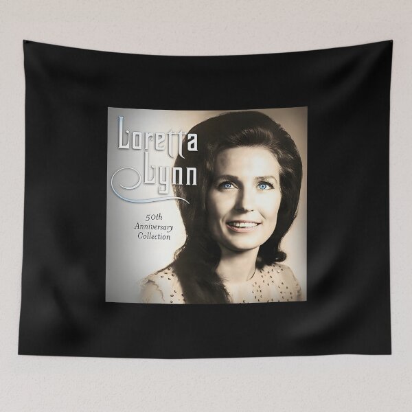 Item preview, Loretta Lynn Retro Style Country Music Fan Art designed and sold by ReinhatNauma.