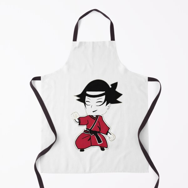 Item preview, Karate Ninja Boy in Red (anime style) designed and sold by Digital-Davinci.