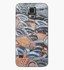 Gold fish Case/Skin for Samsung Galaxy