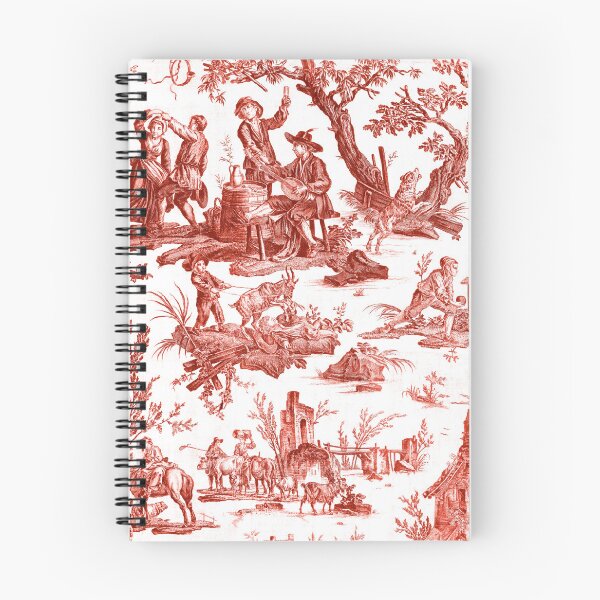 Item preview, Kosher Meat Red Toile de Jouy - Kosher Meat designed and sold by thekosherhub.
