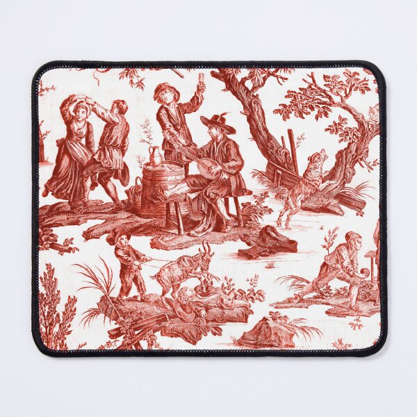 Item preview, Kosher Meat Red Toile de Jouy - Kosher Meat designed and sold by thekosherhub.
